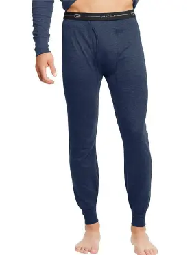 Kmw2 Duofold 043935436032 By Champion Thermal Pants Size 2xl Navy Blue Nwt