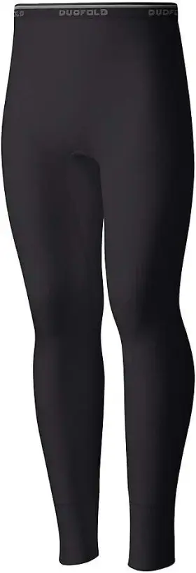 Duofold 043935436537 Youth Light Weight Double Layer Thermal Pants Black S