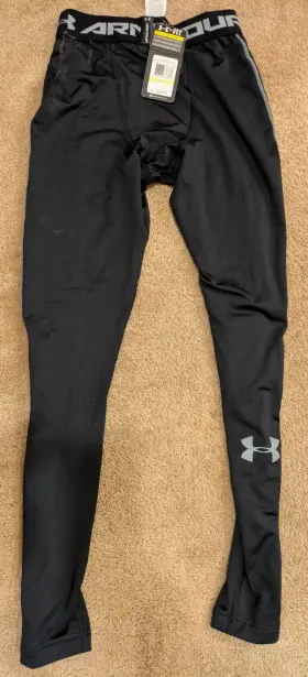 Eastern Mountain Sports 450170380004 Ems Nwt Mens Medium Weight Synthetic Base Layer Leggings Black