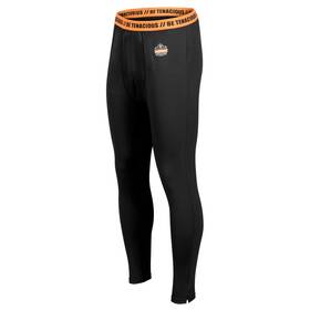 Ergodyne 40833 Mens Standard Lightweight Base Layer Pants Black Medium