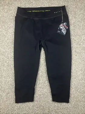 Falke 043876720968 Skiing Comfort 3/4 Thermal Tights Black Men S Xl Base Layer Bottoms New