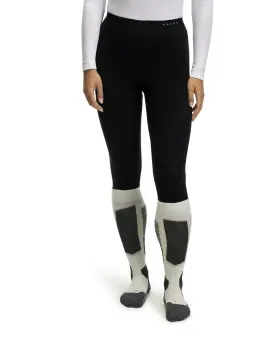 39117 Falke Womens Warm 3/4 Tights Base Layer Bottom Thermal Underwear Mild To Cold We