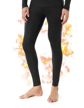 Forvevo 768837775644 Merino Wool Base Layer Mens Bottom Pants 100% Long Johns For Me