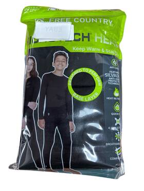Free Country 194777202429 Microtech Heat Xl X-large Kids Unisex Base Layer