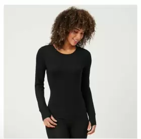 Free Country 194777357129 2 Packs Womens Large Black Microtech Heat Base Layer Top Shirt Nwt