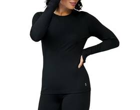Free Country 194777474857 Womens 2 Pack Base Layer Top Size L Black