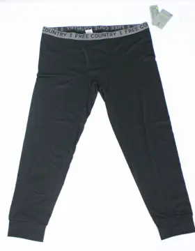 4918-1 Free Country Microtech Heat Base Layer Pant Mens Large Black Stretch
