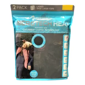 194777474833-p Free Country Cl Ladies Microtech Heat Base Layer Top 2-pack Cocarber Coffee Tech