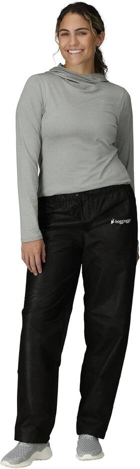 Frogg Toggs 83502 Womens Classic Pro Action Waterproof Breathable Small Black