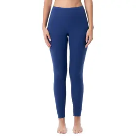 Fruit Of The Loom 196203041664 Eversoft Waffle Thermal Pants Womens Blue Cotton Pullon Large