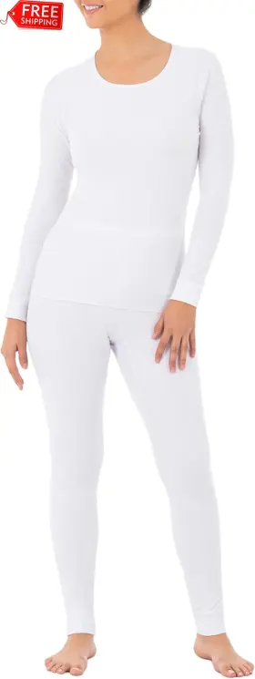 Fruit Of The Loom 313048859883 Womens Micro Waffle Premium Thermal Set