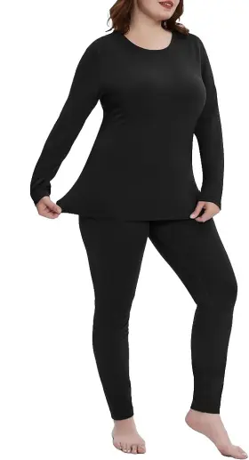 Fruit Of The Loom 761253083218 Womens Waffle Thermal Undewear Pant And Crew Size 3xg