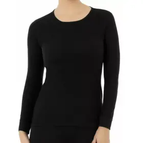 Fruit Of The Loom 761253226141 Beyond Soft Women S Waffle Crew Shirt Xs Black New