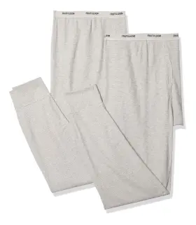 Fruit Of The Loom 761253239844 Mens Classic Midweight Waffle Thermal Underwear Bottoms 1 And 2 Packs Light