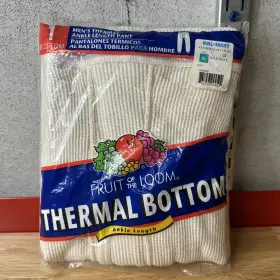 Fruit Of The Loom 761253294522 Thermal Underwear Bottom Mens Size Xl Long Johns New Old Stock