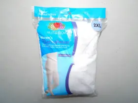 Fruit Of The Loom 761253451598 New 2012 Women S White Thermal Bottoms Sz 2xl Free Ship Read