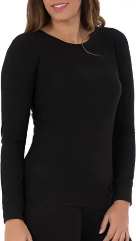Fruit Of The Loom 761253834582 Womens Thermal Top Thermalwear - Small