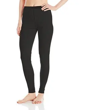 Fruit Of The Loom 761253917315 Womens Core Performance Thermal Bottom Black Soot X-small