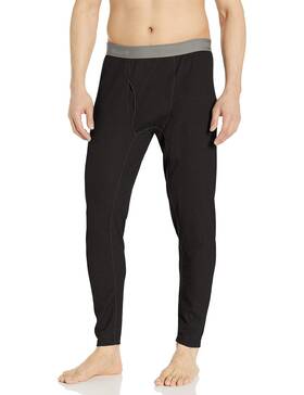Fruit Of The Loom Ps12445 Mens Big Premium Tech Grid Baselayer Bottom Rich Black Medium