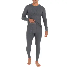 Wrt20931-s Fruit Of The Loom Wrt20931-s/20932-s Mens Recycled Waffle Thermal Underwear Set Top And Bottom