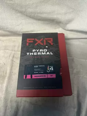 211463-1094-10 Fxr Woman S Pyro Thermal Pants Black/electric Pink M