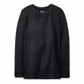 040-04-0060 Goodfellow Mens Size Xl Relaxed Fit Long Sleeve Black Thermal Under Shirt