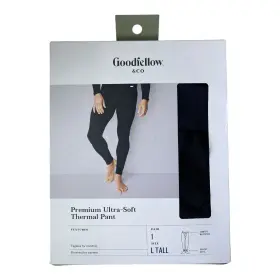 040040517 Goodfellow And Co Premium Ultra Soft Thermal Pant Sz L -tall Tagless New