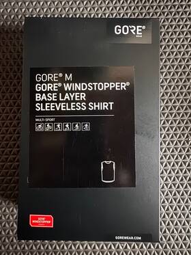 Gore 017912048705 Wear Men Windstopper Base Layer Sleeveless Black Xl Xxl