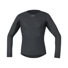 Gore 017912049146 M Windstopper Base Layer Thermo Long Sleeve Shirt Mens Black Us Xs Eu S New