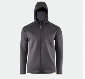 20063-001 Grundens Grundies Thermal Fz Hoodie - Black Large New