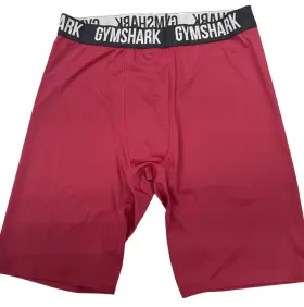 A1a2l Gymshark Mens Element Baselayer Ultra-tight Fit Shorts Burgundy Size Xxl
