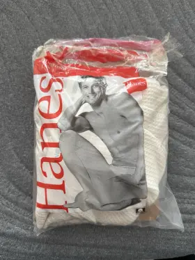 Hanes 043935123376 2005 Thermal Ankle Length Pants Long John Mens Size Large Nos
