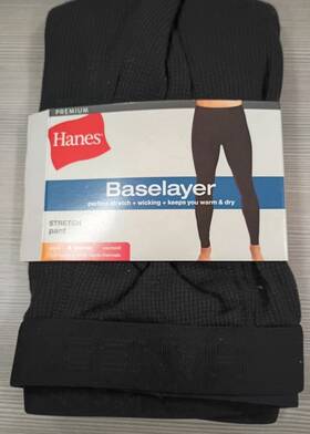 Hanes 196988253597 Base Layer Premium Stretch Pant Xl
