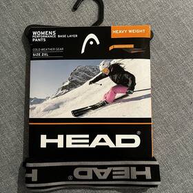 Head 636458998493 Performance Base Layer Heavyweight Pants Cold Weather Gear Women 2xl New