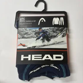 Slbcrt712391 Head Boys Waffle Thermals Set. Cold Weather Gear Layer Size 4/5. New