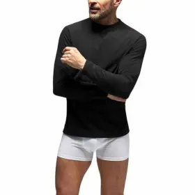 Hhm04478 Heat Holders Mens Original Alberto Thermal Long Sleeve Top L