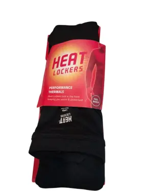 Heat Lockers 886590045368 Performance Thermal Underwear Large Men S Long Sleeve Crew New