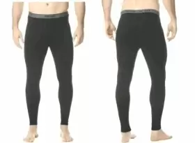 57623 Heat Sense Mens Thermal Base Pants Size Xl Color Black