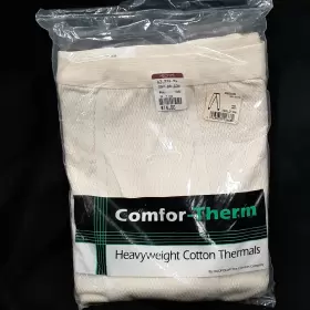 Hechts 043935116682 Comfor Therm Heavyweight Cotton Thermal Base Layer Underwear Mens Medium 34-36