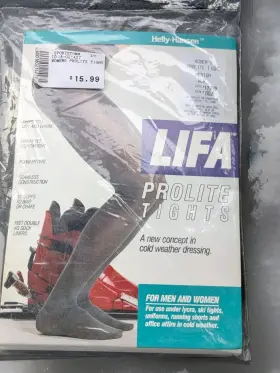 Helly Hansen 040055152845 Womens Lifa Black Prolite Tights Sz M High Performance Bodywear