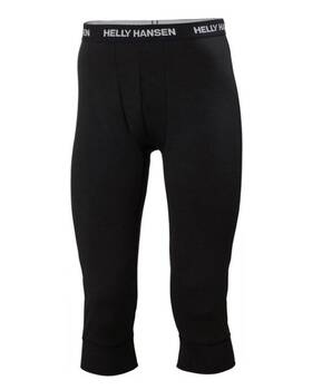 Helly Hansen 040056452449 Nwt Hanson Lifa Merino Midweight 3/4 Pants 80 Men S Sz M Black