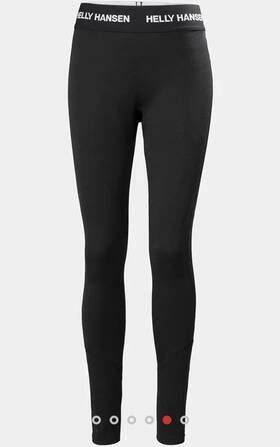 Helly Hansen 040056455358 Hanson Lifa Merino Midweight Pants Base Layer Women S Sz Xs Black Nwt 100