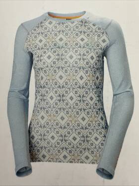Helly Hansen 040056900186 Hh Lifa Merino Womens Midw 2in1 Cold Weather Baselayer Crew Sz Med Nib Usd 110