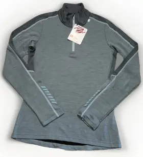 Helly Hansen 040056900797 Nwt Lifa Merino Lightweight 1/2 Zip L/s Pullover Womens Sm 100