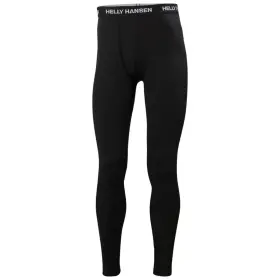 990-s Helly Hansen 49366 Lifa Merino Midweight Mens Pants Black Small