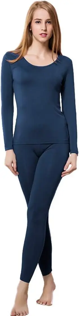 Herobiker 313102484419 Thermal Underwear Women Ultra-soft Set Base Layer Top And Bottom Long Jo
