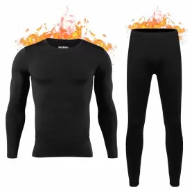 Herobiker 756244705088 Mens Thermal Underwear Set Skiing Winter Warm Base Layers Tight Long Johns To