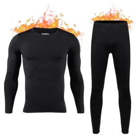Herobiker 756244705101 Mens Thermal Underwear Set Skiing Winter Warm Base Layers Tight Long Johns To