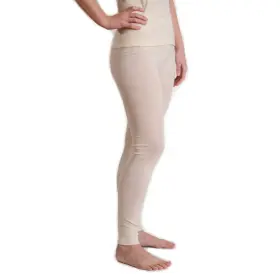 43246-29442 Hocosa Of Switzerland Womens Long-underwear Pants Organic Merino Wool Natural White S. 44/us 14