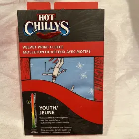 Hot Chillys 067205604426 Nwt Youth Velvet Fleece Base Layer Underwear Bottoms Pants M 7/8